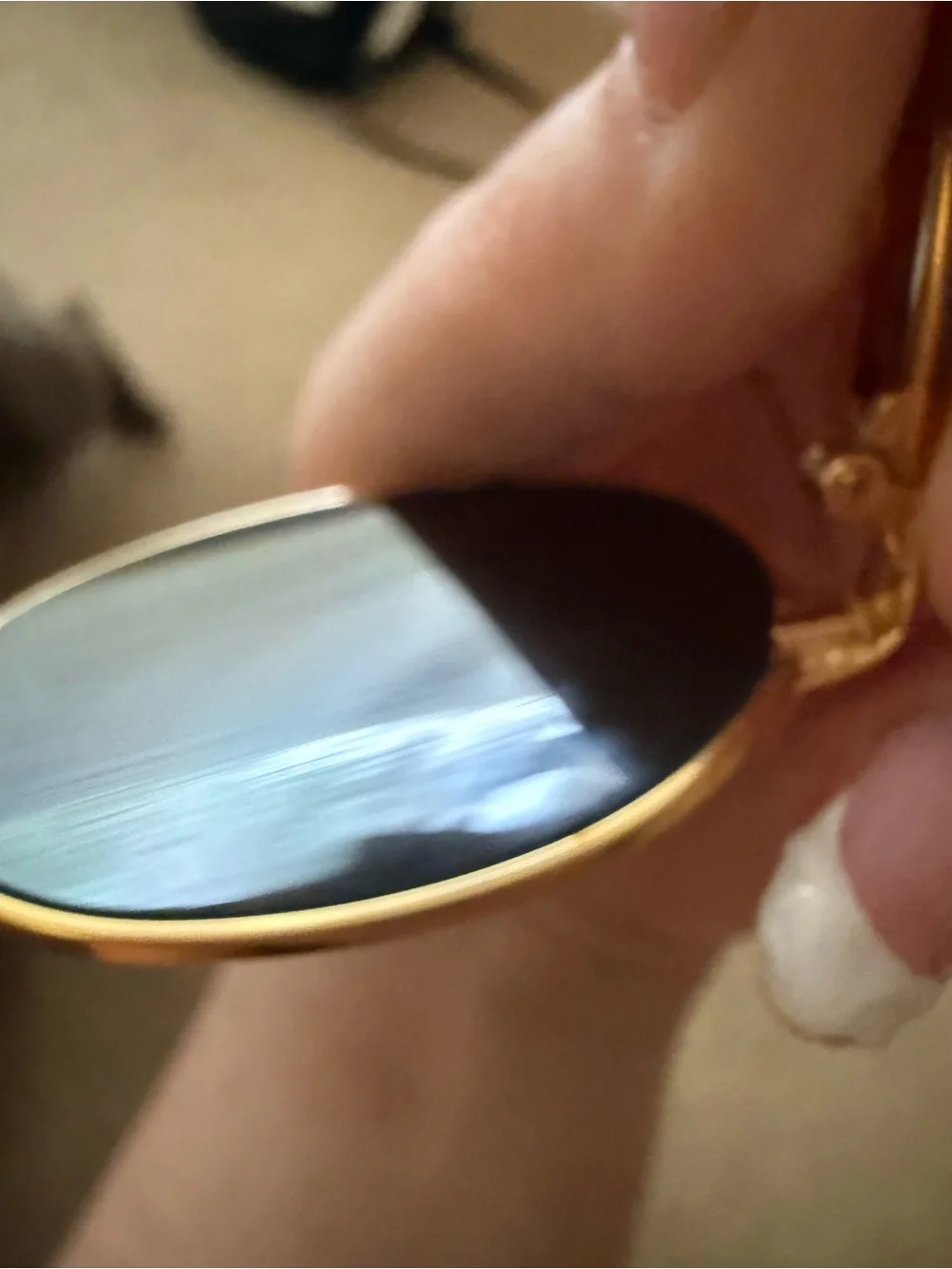 Ray-Ban (Vintage) Gold Frame Tortoiseshell Temples